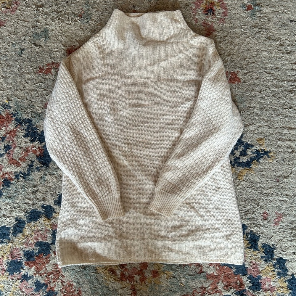 Wilfred Cream Turtleneck Sweater